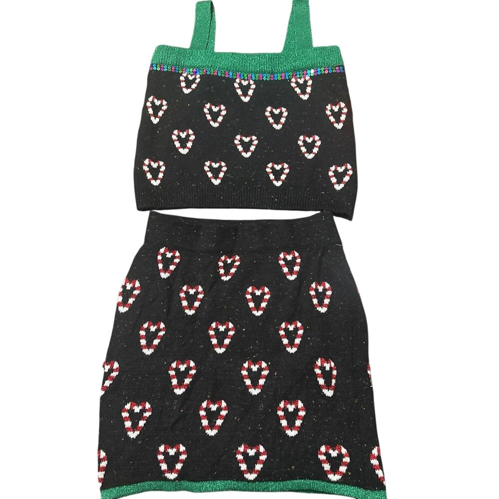 Christmas skirt and top. Celebrate Together! Holiday out fit women’s size Lg NWT